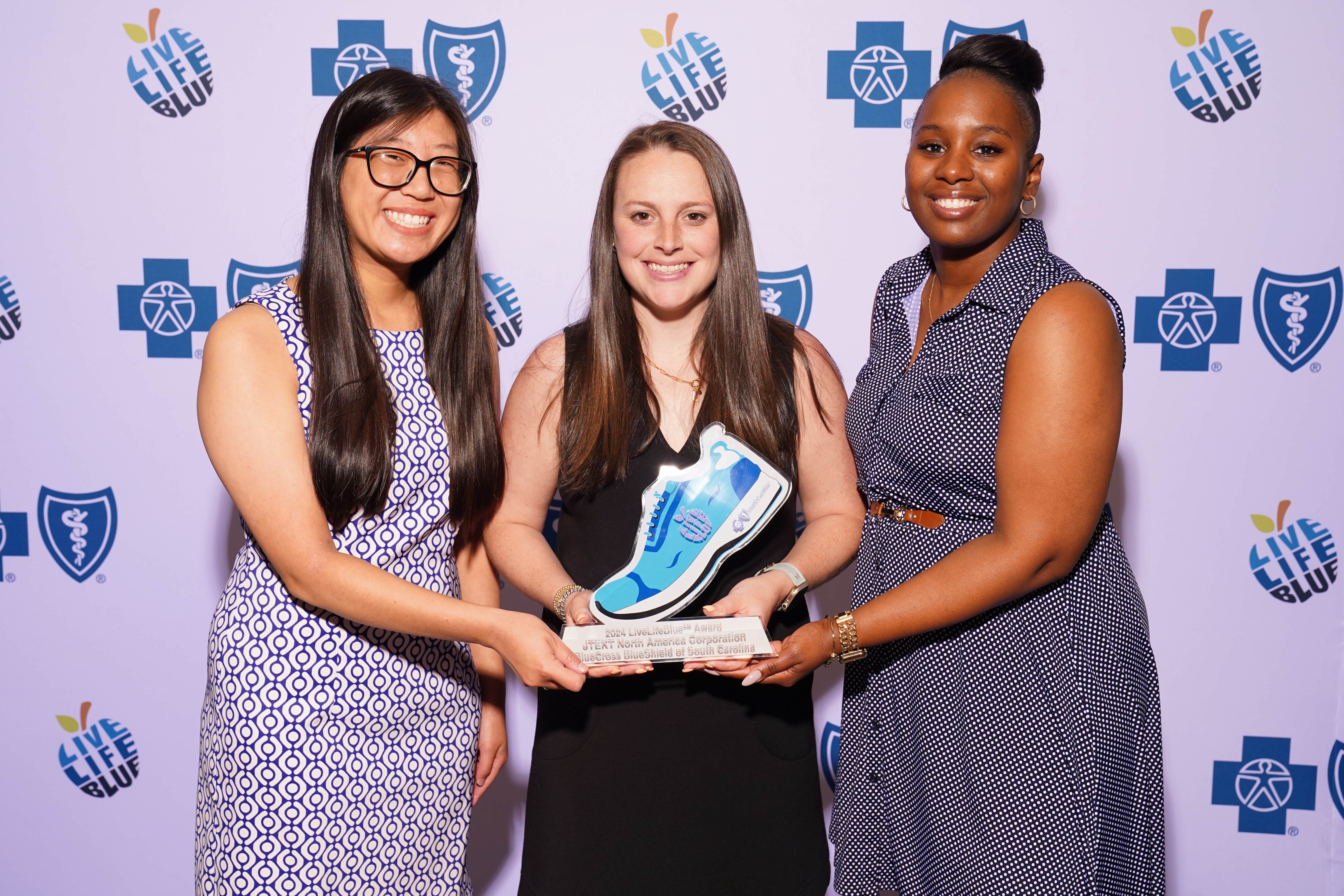 Representatives from JTEKT North America are pictured Representatives from JTEKT North America are pictured